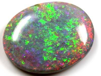varying colors as an opal does.