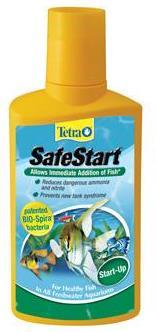 Water Conditioner: New water should always be treated with a water conditioner such as AquaSafe.