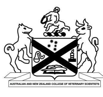 2017 AUSTRALIAN AND NEW ZEALAND COLLEGE OF VETERINARY SCIENTISTS FELLOWSHIP GUIDELINES Animal Reproduction (Theriogenology) ELIGIBILITY 1.