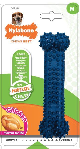 gentle material for less aggressive chewers Gently rounded