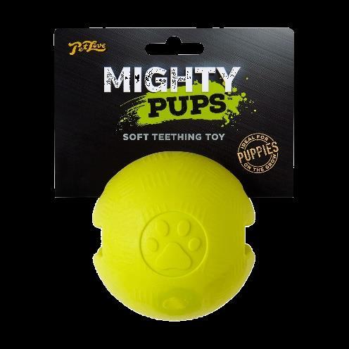 4972 Pl Mighty Pups Foam Ball -M 4973