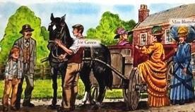 5- Black Beauty's final home: ( ) The old farmer wanted to find me a place where I could work, and took me to the home of Miss Blomefield. She lived with her two sisters.