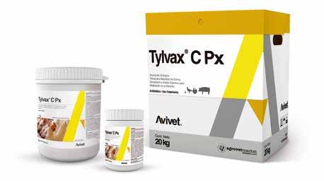 Tylvax C Px UNIQUE PRODUCT Premix Advanced-Generation and Broad Spectrum Macrolide + Tetracycline Synergic Association for Medication in Feed.
