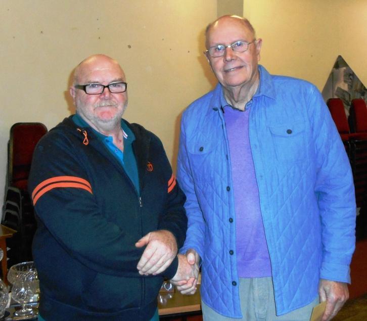 Saltney Homing Society Prize Presentation As part of the day s proceedings the day was rounded off with the presentations for the breeder buyer race, the clubs open race and the finale would be the