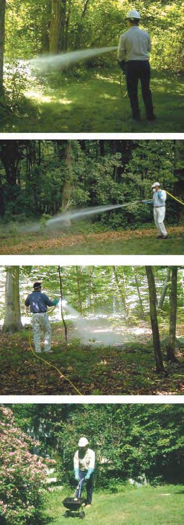 Pesticide edge applications Increasing risk of being