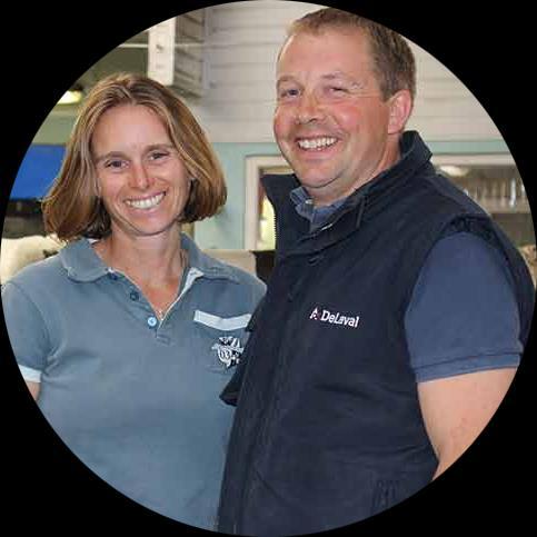 Case Study: Dairy farm reaps benefits from milk analysis technology MARCH PETER AND SHELIA COX became the first dairy farmers in the UK to install a new advanced milk analysis tool.