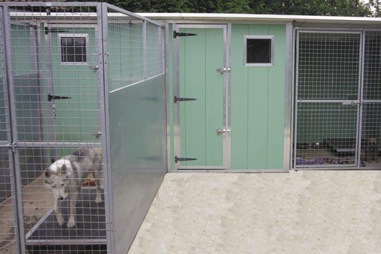 TAILOR-MADE KENNELS AS WELL AS PROVIDING A STANDARD SIZE AND MODEL OF KENNEL WE ALSO CAN PRODUCE