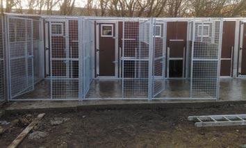 WHETHER YOU HAVE ONE DOG OR 50, WE CAN PROVIDE THE RIGHT TYPE OF KENNEL, INCORPORATING DETAILS SUCH AS: