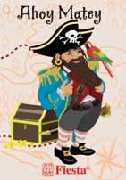 Ahoy Matey Fiesta s line of pirate plush