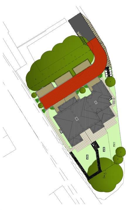 3 GREYHOUND MEWS 1, 2 & 3 GREYHOUND MEWS SITE PLAN External finishes and landscaping may vary.