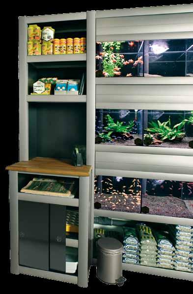 However, we might as well mention straight away that plant aquariums can be produced in almost any dimensions you like.