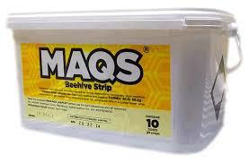MAQS Treatments Somerton BKA placed a bulk order for MAQS varroa treatments for our members and got enough to fulfil the requested amount of treatments.