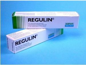 Regulin /Melovine Each implant contains 18 mg melatonin moves the reproductive peak from autumn to spring Use by subcutaneous