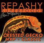 CRESTED GECKO MRP CLASSIC FORMULA GRUBS N FRUIT GECKO DIET This is a Remix of our original formula that uses Banana, Date, and Fig as the primary dried fruits.