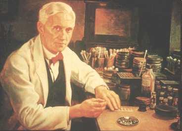 ALEXANDER FLEMING THE GREATEST POSSIBILITY OF EVIL IN SELF-MEDICATION IS THE USE OF TOO SMALL DOSES SO THAT INSTEAD OF CLEARING UP INFECTION, THE MICROBES ARE EDUCATED TO RESIST PENICILLIN AND A HOST