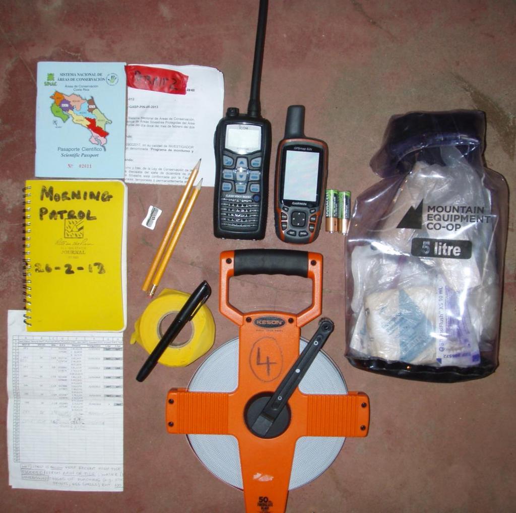 Morning Patrol Kit: Scientific Permit & Passport MP field book, 2 pencils & pencil sharpener Nest