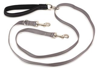 Two Point Control Leash Two size available Companion leash to the 3 in 1 Harness Double