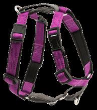leash 3 in 1 Harness Three colors and four sizes available All-in-one, no-pull walking
