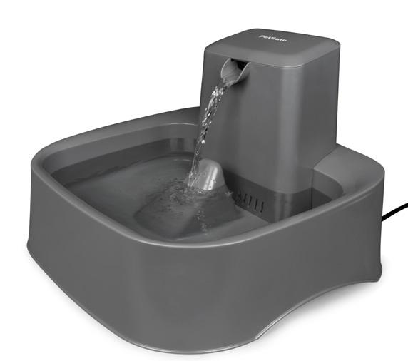 Drinkwell 2 Gallon Pet Fountain PWW00-16468 UPC: 729849164680 Available to ship: August 2018 Free-falling stream entices your pet to drink more