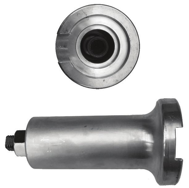 Threaded Rod 1-1/2 inch Nut Notch (flush with Surface