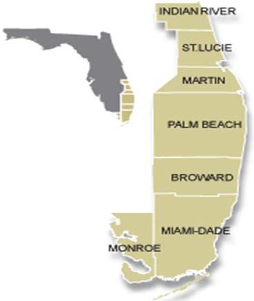 Data Collection Dengue fever cases were collected in five counties or regions: 1. Monroe County (Key West) 2. Miami-Dade County 3.