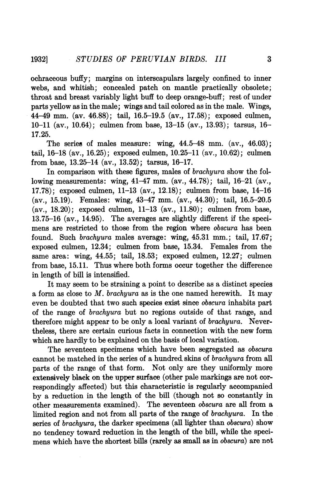 19321 1 STUDIES OF PERUVIAN BIRDS.