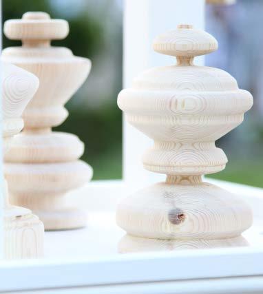We hand-craft each finial to the highest standard using