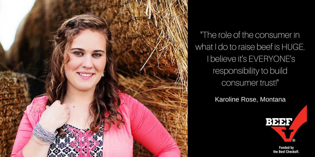 Karoline Rose Twitter @KRoseCattleCo takes responsibility for #antibiotic