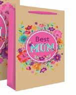 Seasons 2016 5 Best Mum Kraft Gift Bags SS0501