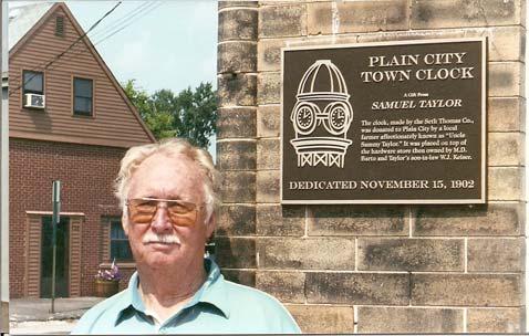 Dedication of the town clock, Nov. 15, 2002. Almost 10 years ago. How time flies. PIGEON GENETICS NEWSLETTER EMAIL, FEBRUARY 2012.
