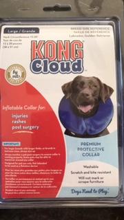 YES to soft blow up collar if your dog needs surgery or has a hot spot to avoid. The plastic E-collars stress out dogs, scrape walls and your legs.