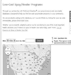 Lessons from the Gulf Coast Spay/Neuter Campaign (HSUS, Cammisa, H.