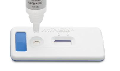 Canine and Feline Pregnancy Test Kit WITNESS RELAXIN may detect pregnancy as early as 20 days post-lh surge in canines and 20 days after mating in felines.