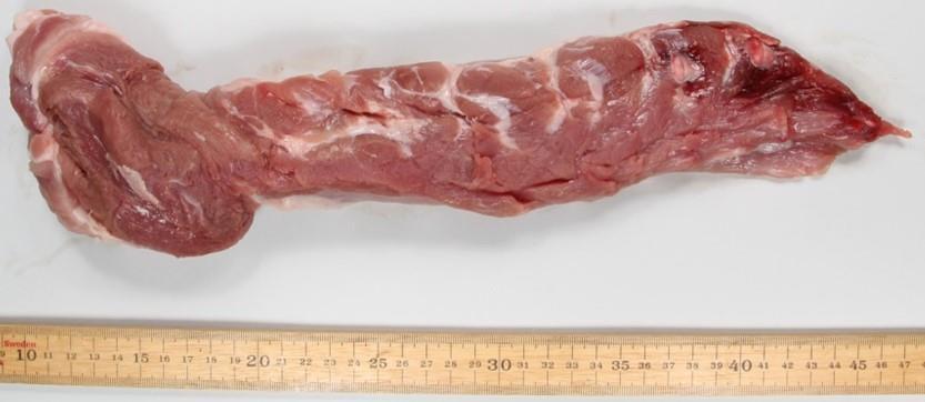 of haemorrhages observed in pork: Blood