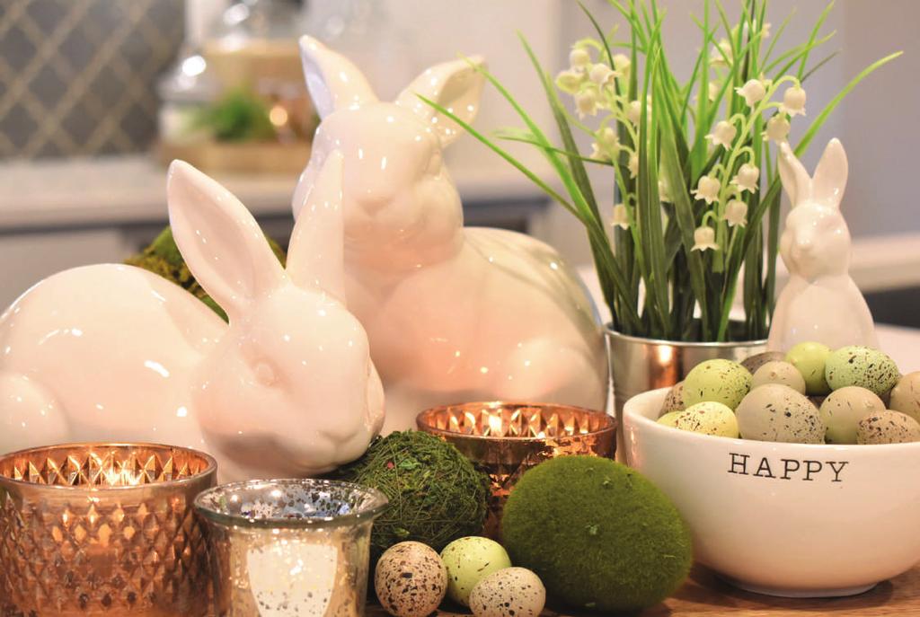 YNERGY TIMES APRIL 2018 TIPS FOR CREATING SIMPLE EASTER DECOR CONTRIBUTOR: MARKETING HOLIDAY JOHNSON Original article from www.homewithholliday.