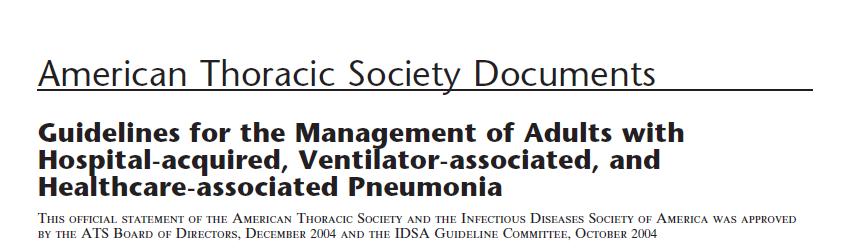 Community Acquired Pneumonia (CAP): definition At least 2 new symptoms Fever or hypothermia Cough Rigors and/or diaphoresis Chest pain Sputum production or color change