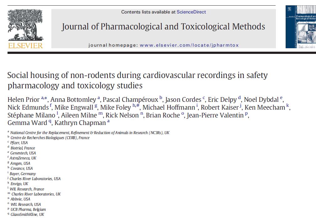 CARDIOVASCULAR TELEMETRY IN NON RODENTS