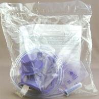 pre-attached gravity set, 1000 ml bag, strong hanging ring, easyto-read