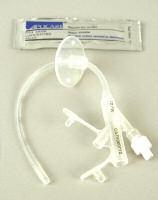 A D Gastrostomy Feeding Tubes & Accessories Tri-Funnel Replacement Gastrostomy Tube Green inflator cuff, sterile.