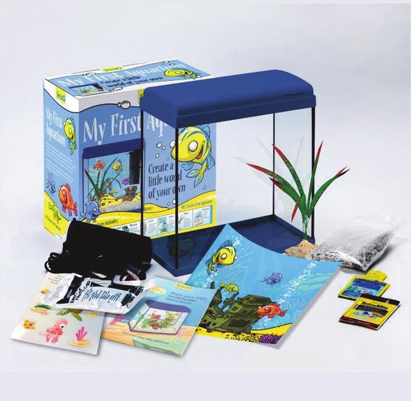 PEPPA PIG AQUARIUM 18L MY FIRST AQUARIUM 18L AA068 Let your child discover the joy of fishkeeping with Peppa Pig. Tetra has the perfect starter kit for you and your family!