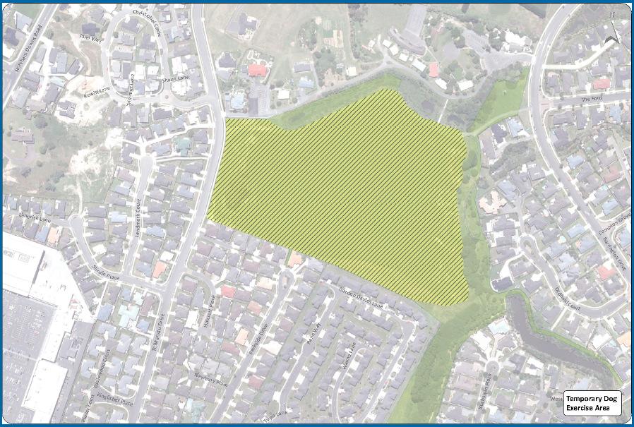 Te Manatu Area to be used from 1 November 2018.