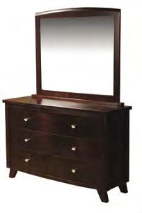 Bedroom Suite (Maple) Venetian 6 Drawer Dresser VEN1070 :: 58 W