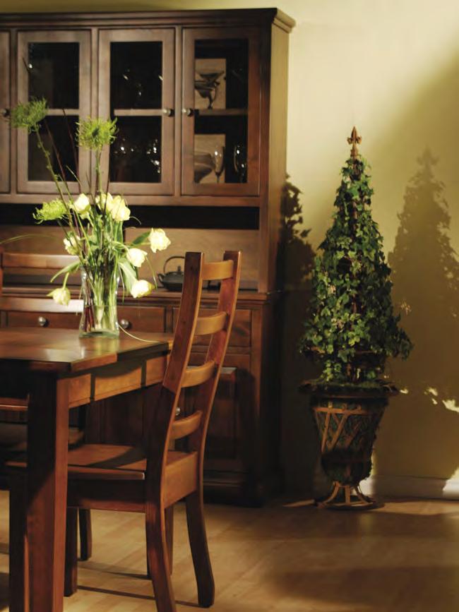 (Pine / Maple) Garibaldi Dining Table with Drawers GAR0258-D ::