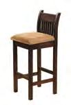 Stool 24"H (Maple) MAL1024 :: Wood Seat / Upholstered Seat Malia Stool 30"H (Maple) MAL1030 :: Wood