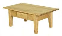 Square Coffee Table GAR0225 :: 36"W x 36"D x 19"H with drawer GAR0226