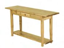 24"D x 35"H Garibaldi Sofa Table Garibaldi Trestle Bench GAR0240 ::