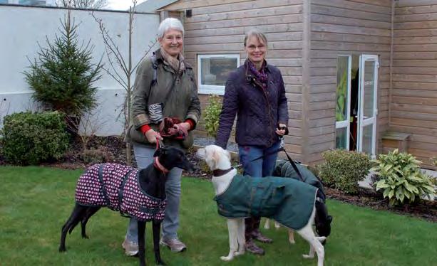 VOLUNTEERING Jenny Meet our amazing dog walkers Sheila Come rain or shine, our band of amazing dog walkers are always here, making sure that the dogs have plenty of exercise, and helping them to put