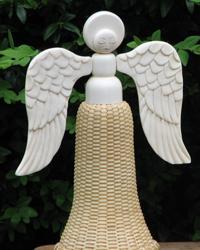 Short Tree Top Angel (ivory body, wings) 2