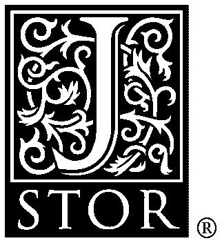 Accessed: 22/06/2011 13:19 Your use of the JSTOR archive indicates your acceptance of JSTOR's Terms and Conditions of Use, available at. http://www.jstor.org/page/info/about/policies/terms.jsp.