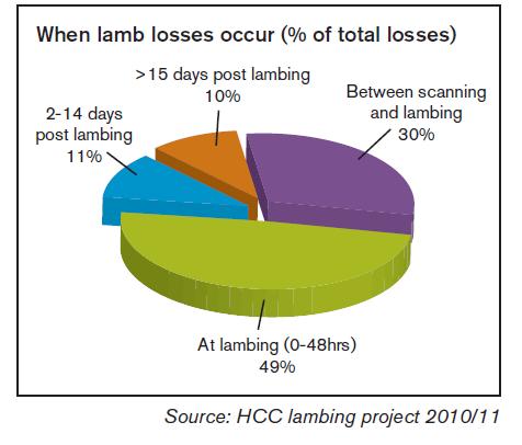 Reduce lamb mortality (& achieve aim 1) Key phase of